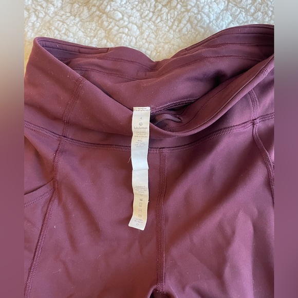 LULULEMON Invigorate High Rise Leggings 25” - Picture 3 of 4